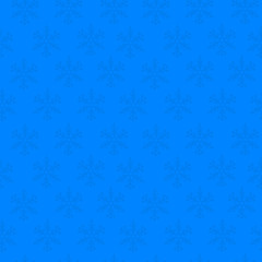 Christmas seamless pattern with snowflakes. Vector illustration.