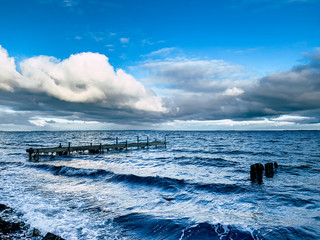 Impressions from the Mommark Beach in Winter - Sydals Kommune - Denmark