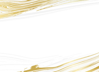 Gold marble texture background with copy space vector illustration
