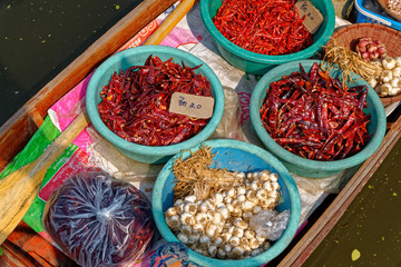 Tha Kha Floating Market - Bangkok - Thailand