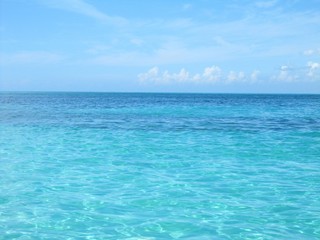 Fototapeta na wymiar Sunny Beach, Caribbean, Dominican Republic