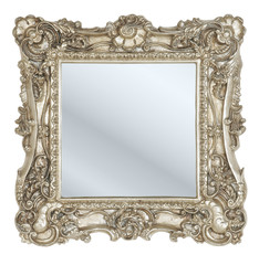 vintage frame on white background