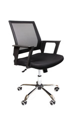 Modern office chair on isolated on white background