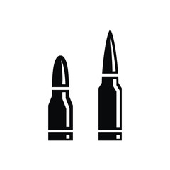 Bullet icon flat style illustration