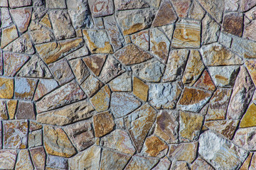 wall made from stones