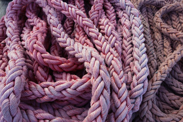 Old ship rope