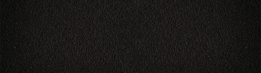 black paving stone concrete texture background anthracite panorama banner long	