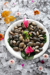 Delicious Chinese seafood, fresh and delicious