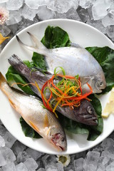 Delicious Chinese seafood, fresh and delicious