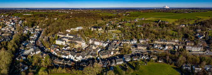 Aachen Kornelimünster Luftbild Panorama