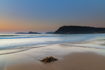 Hot Summer Sunrise Seascape