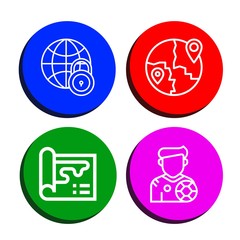 Fototapeta premium sphere icon set