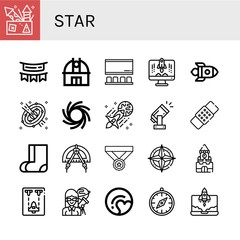 star icon set