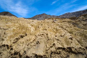 The Moonland have formation and texture like the moon