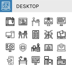 desktop icon set