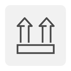 packaging symbol black