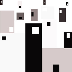 set of colorful banners and colorful background