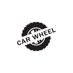 car wheel vector icon design
