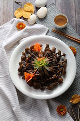 Chinese breakfast and appetizers in Asia