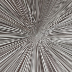 Abstract 3D Tunnel Tube black and white lines swirl