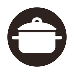 Kitchen pot icon