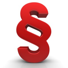 Obraz premium paragraph icon article symbol red paragraph sign 3d rendering