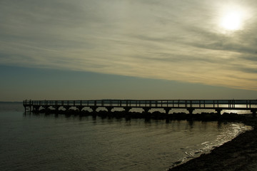 Obraz premium Am Stadtstrand Eckernförde