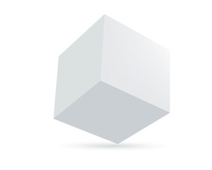 cube isolated on white background