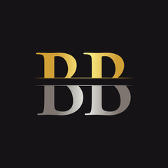 Initial BB Letter Logo With Creative Modern Business Typography Vector Template. Creative Abstract Letter BB Logo Design