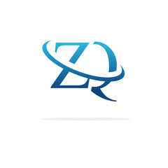 Creative ZQ logo icon design