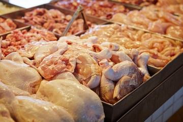 South East Asian meat market 