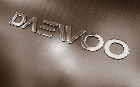 logotype of the Daewoo