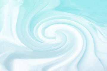 blue abstract background of soft cotton fabric Crease of cotton, suitable for your design