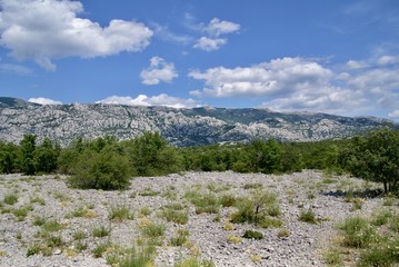 Fototapeta na wymiar mountains in Croatia