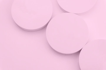 round column shape background 