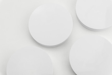 round column shape background 