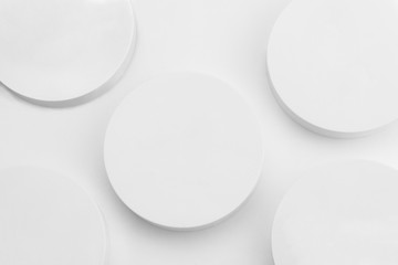 round column shape background 