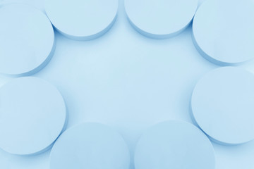 round column shape background 