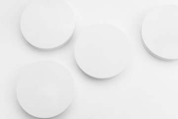 round column shape background 