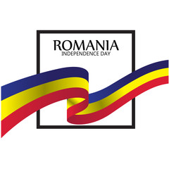 Happy Romania Independence Day Celebration Vector Template Design Illustration