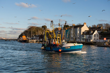 Fishing Boat in Weymouth Harbour