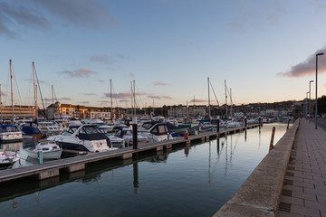 Fototapeta na wymiar Weymouth Marina
