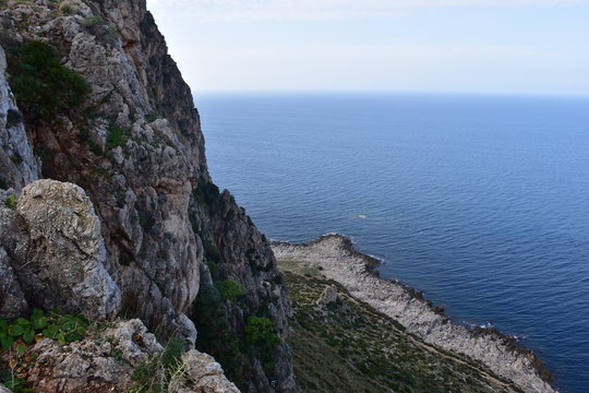 scogliara della riserva di monte cofano, Custonaci. Trapani. Sicilia
