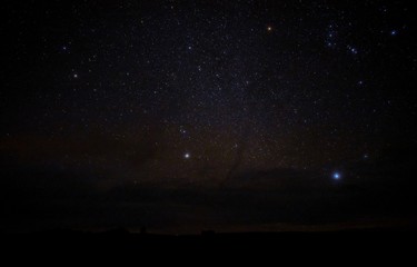 Starry Night in Grand Teton National Park