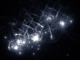 surreal futuristic digital 3d design art abstract background fractal illustration for meditation and decoration wallpaper