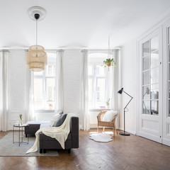 Vintage style living room