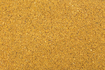 Dry food for catching river fish. Yellow bait
