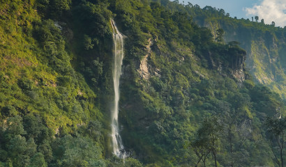 waterfall of Nepal