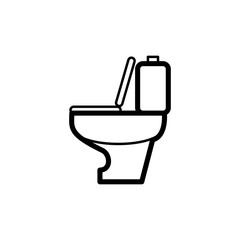 Obraz premium toilet icon vector design logo template EPS 10