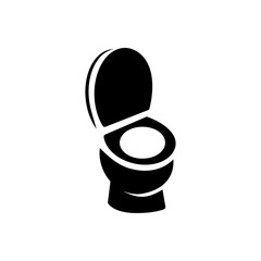 toilet icon vector design logo template EPS 10